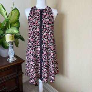 Anthropologie FoxieDox Floral Lace Side Dress Sz XS